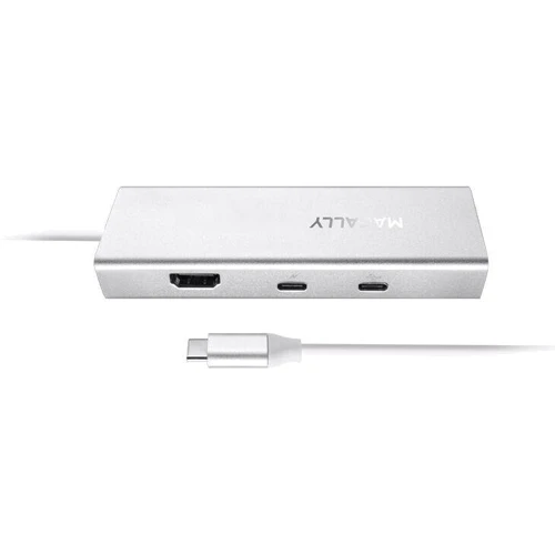 Адаптер Macally Adapter USB-C to 2xUSB+USB-C+4K HDMI+RJ45 (UCDOCK ) фото 6