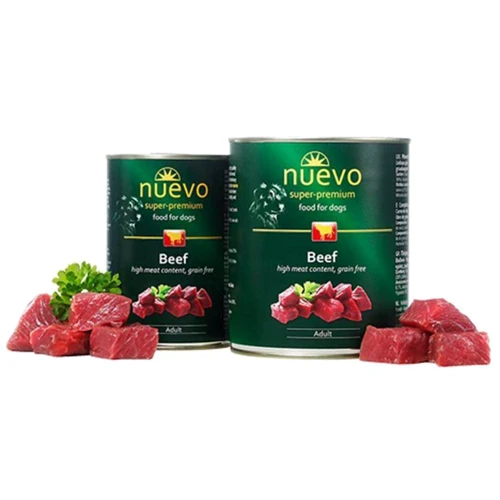 Влажный корм Nuevo Adult для собак с говядиной 800 г (95005 (804))