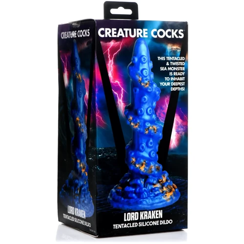 Фантазийный фаллоимитатор Кракен Creature Cocks Lord Kraken Tentacled Silicone Dildo