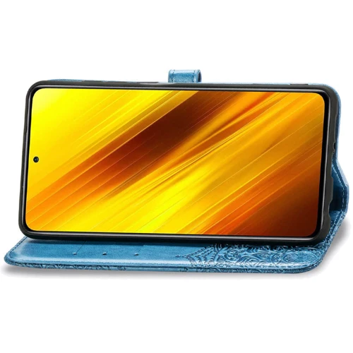 Аксессуар для смартфона Mobile Case Book Cover Art Leather Blue for TECNO Spark 6: Тип чехол-книжка