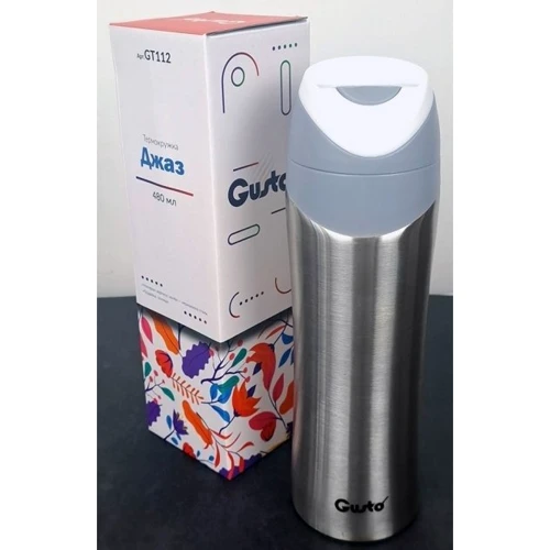 Термокружка Gusto GT112 Джаз 480мл (88430): Объем, л 0.48