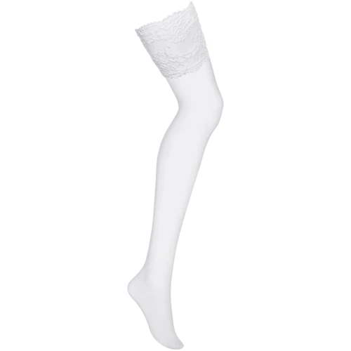 Чулки Obsessive 810-STO-2 white S/M