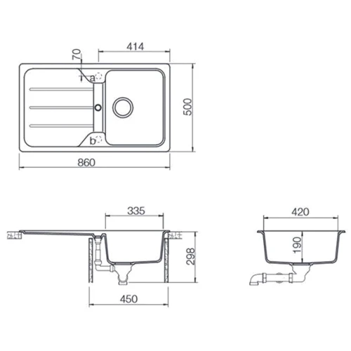 Schock FORMHAUS D-100 (17044522): Форма Прямоугольная