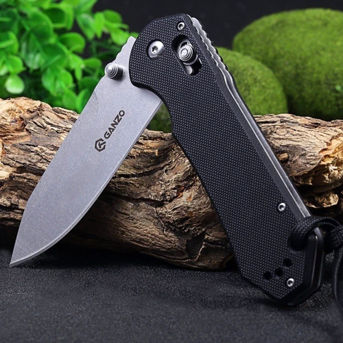 Нож Ganzo G7452-BK-WS: Тип ножа складной