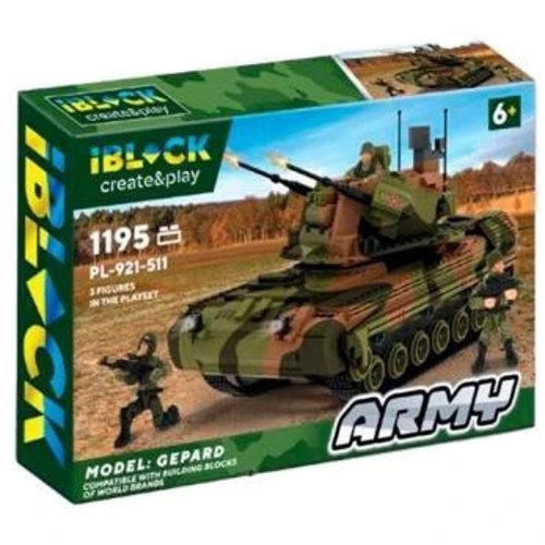 Конструктор IBLOCK Армія Gepard 3фігурки (PL-921-511): Виробник Iblock