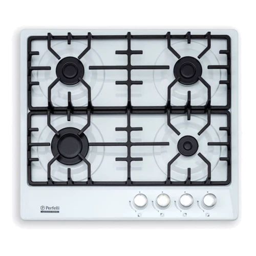Варочная поверхность газовая Perfelli HGM 61420 WH: Расположение панели Спереди справа