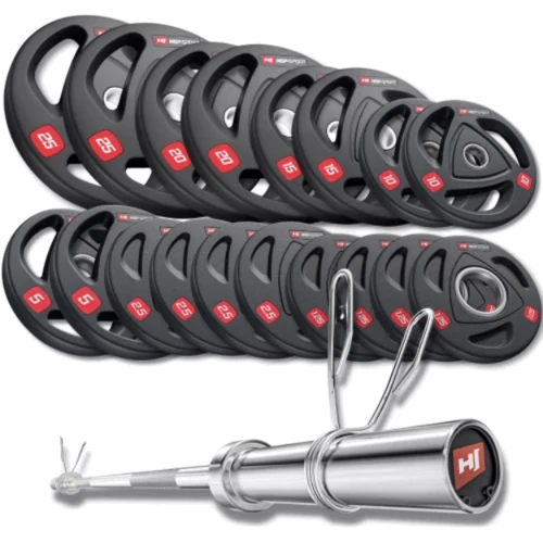 

Hop-Sport Pro 180 кг Набор олимпийский с грифом 165см (00-G00000262)
