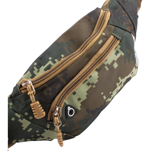 Чоловіча поясна сумка Valiria Fashion хакі (5DETBP210-10): Країна виробник Китай
