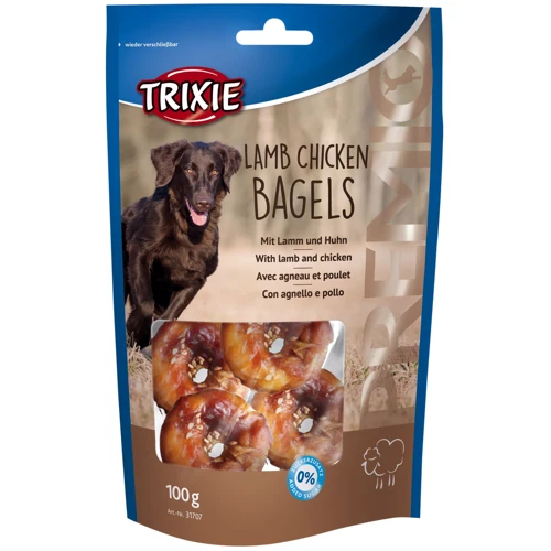 Лакомство Trixie Premio Lamb Chicken Bagles кольца с ягненком и курицей 100 г (4011905317076)