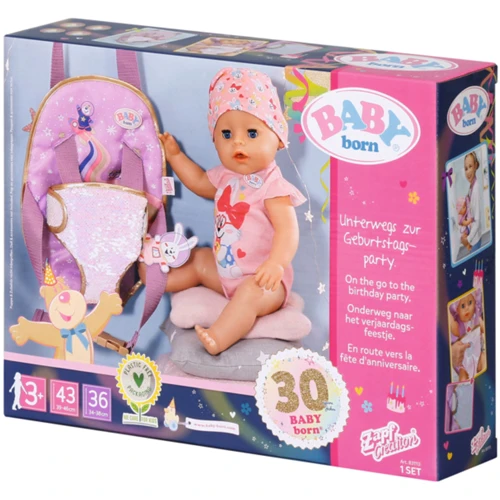 Рюкзак-кенгуру для куклы Baby Born серии "День Рождения" - Прогулка: Производитель Zapf