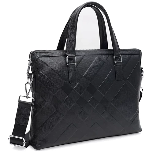 Чоловіча конференц-сумка Keizer чорна (K12020-36bl-black)