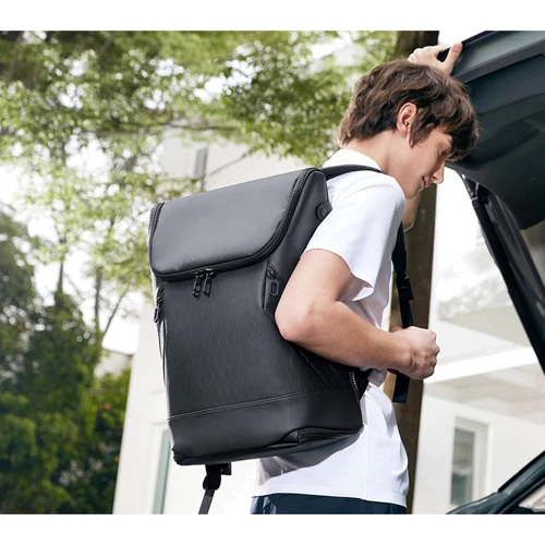 Рюкзак Рюкзак Xiaomi RunMi 90 Points Full Open Business Travel Backpack Green зеленый (Points Green): Цвет зеленый
