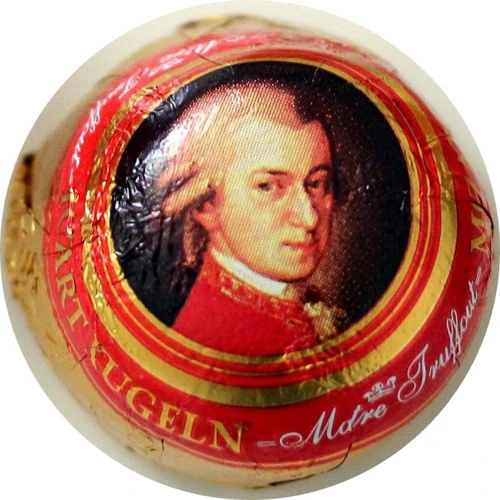 Цукерки Maitre Truffou Mozart Balls Chocolate 200 г (DL18509): Вага, г 200