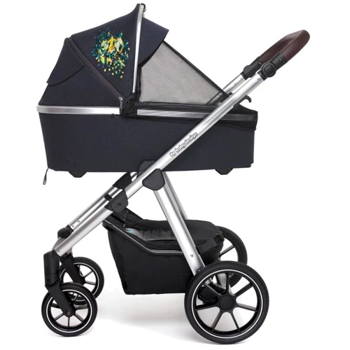 Универсальная коляска 2в1 Baby Design BUENO 107 GRAY: Возможность установки люльки есть