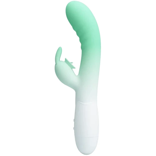 Вибратор LYBAILE Pretty Love Cerberus Rabbit Vibrator Light Green (BI-014795-A1B)