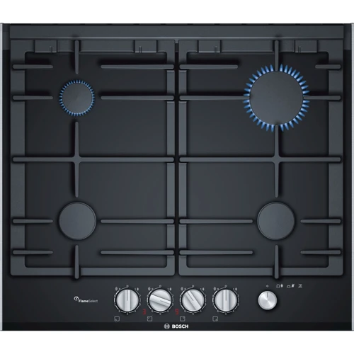 Варочная поверхность газовая Bosch PRP6A6N70: Количество конфорок 4