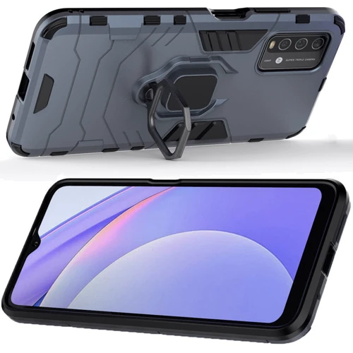 Аксесуар для смартфона Mobile Case Transformer Ring Metal Slate for Xiaomi Redmi 9T / Redmi 9 Power: Тип накладка на заднюю часть