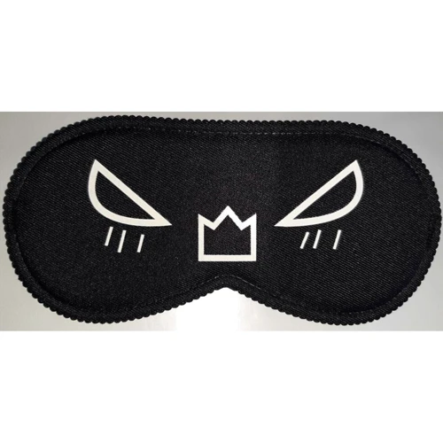 Закрытая маска на глаза Smile BLACK, SKN-C075