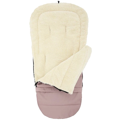 Зимовий конверт Babyroom Wool №20 з подовженням pink powder рожевий (680586)