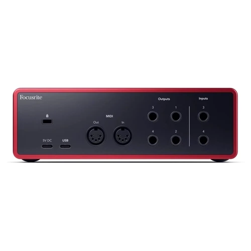 Аудиоинтерфейс Focusrite Scarlett 4i4 4th Gen: Количество каналов 4.0