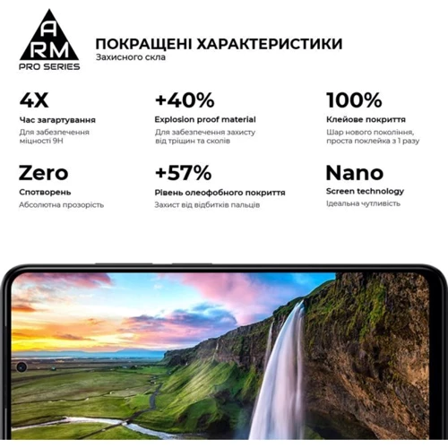 Аксессуар для смартфона ArmorStandart Tempered Glass Pro Black for Xiaomi Redmi Note 12S 4G (ARM67517) фото 4