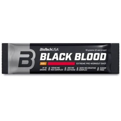 Предтренировочный комплекс BioTechUSA Black Blood NOX 19 g/ 2 servings/ Ruby berry: Форма выпуска Порошок