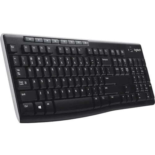 Клавиатура Logitech K270 Wireless Keyboard (920-003757): Интерфейс подключения Wireless (радио интерфейс)