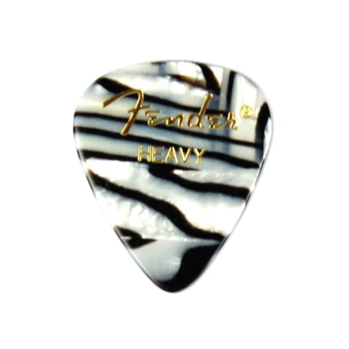 Медиатор Медиатор Fender 351 Shape Premium Picks Zebra Heavy