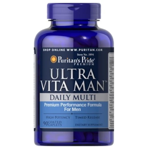 Puritan's Pride Ultra Vita Man Time Release 90 caps