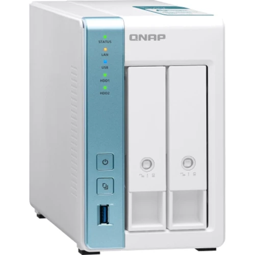Сетевой накопитель (NAS) QNap TS-231K: LAN 2(GbE)