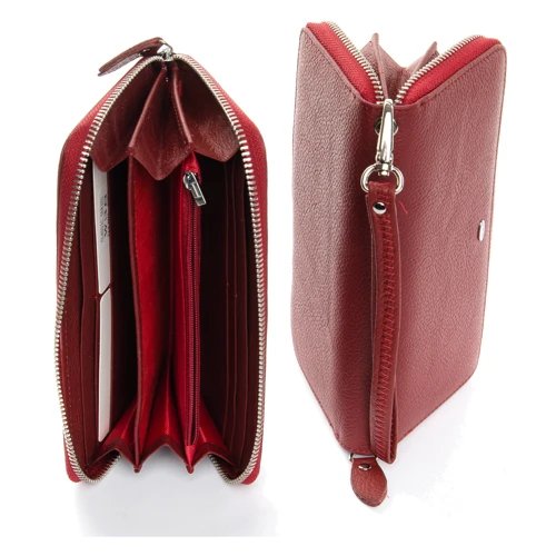 Жіночий гаманець Dr. Bond бордовий (32650 dark-red): Країна виробник Китай