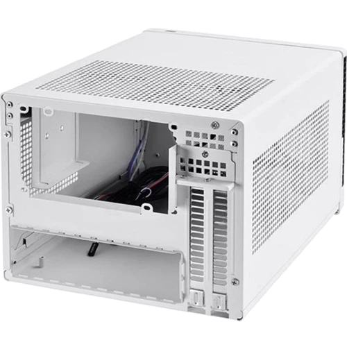 Корпус Silverstone Sugo SG13 Black&White Mesh (SST-SG13WB): Материал передней панели сталь