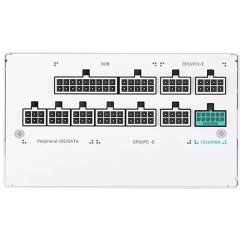 Блок питания Deepcool PX1200G WH (R-PXC00G-FC0W): Модульные (съемные) кабеля Есть