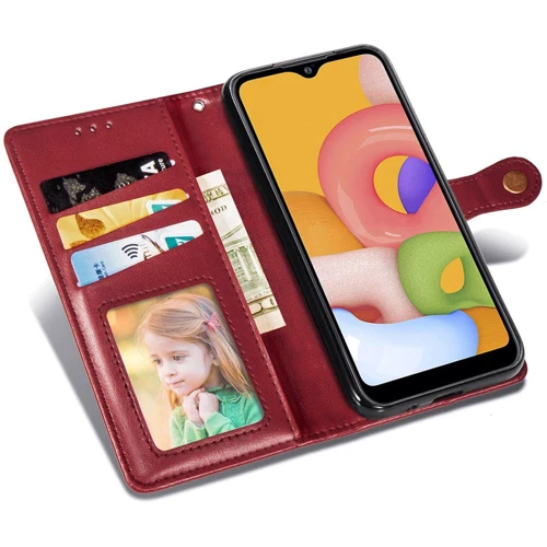 Чехол для телефонов Mobile Case Getman Gallant Red for Samsung A045 Galaxy A04: Тип чехол-книжка