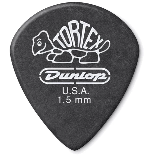 Медиатор Набор медиаторов DUNLOP 482P1.50 TORTEX PITCH BLACK JAZZ PLAYERS PACK 1.50