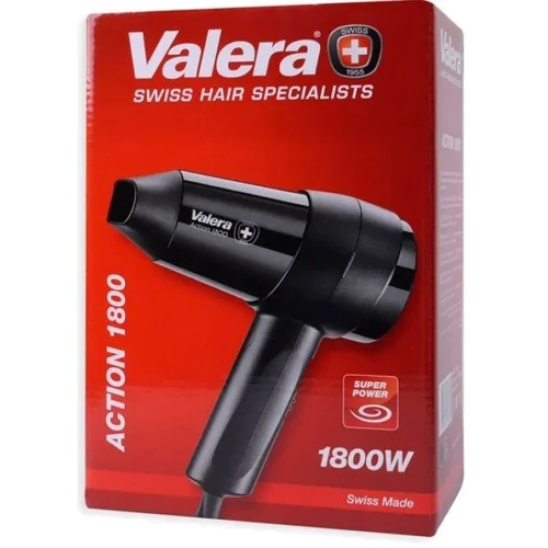 Фен Valera Action 1800 Swiss Cross (542.08 BLACK)