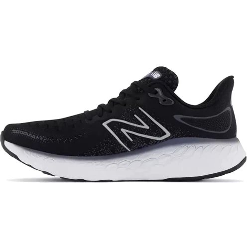 Кроссовки для бега New Balance Running Fresh Foam 1080V12 (M1080B12) 44 (11) черные текстиль всесезон: Материал верха Текстиль