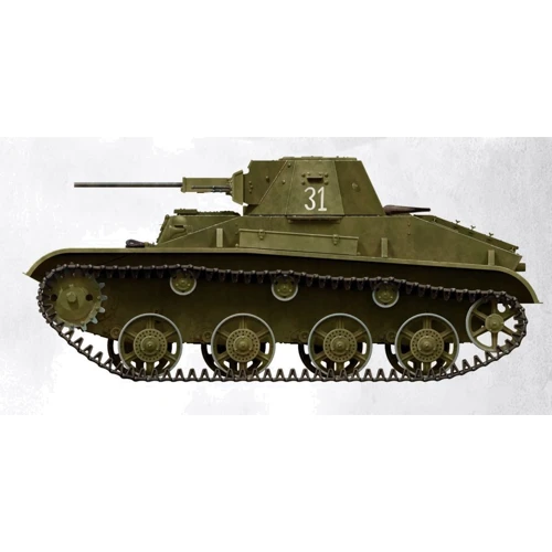 Сборная модель MiniArt Советский легкий танк Т-60 завода №264 с интерьером (MA35219) фото 37