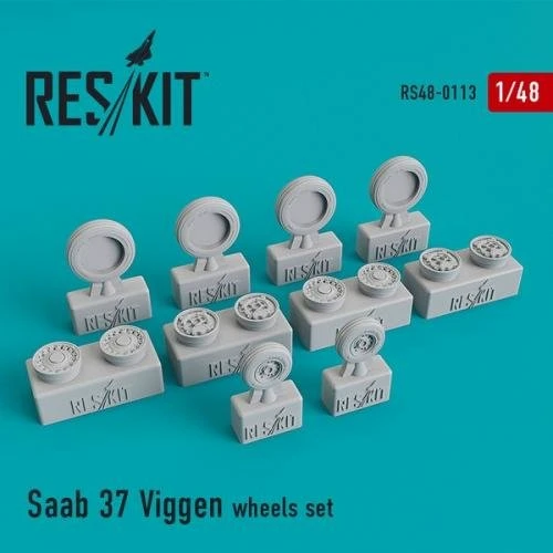 Смоляні колеса RESKIT для літака Saab 37 "Viggen" RS48-0113