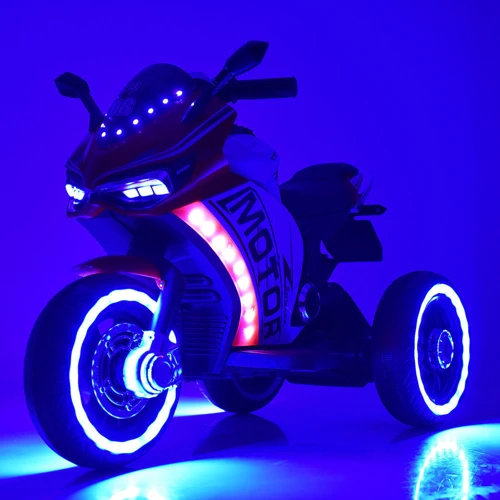 Детский электромотоцикл 3 колесный Bambi Racer Ducati красный (M 4053L-3): Материал корпуса пластик