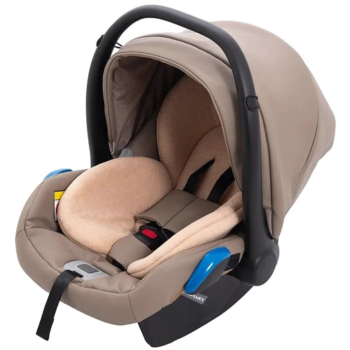 Автокресло Adamex Kite Кожа 100% SA-9 Темный капучино (626162): Группа 0+ (с рождения до 13 кг)
