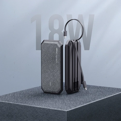Внешний аккумулятор iWALK Power Bank Scorpion 10000X Pro Power Bank 10000mAh Grey (UBT10000XP): Выходное напряжение, В 12