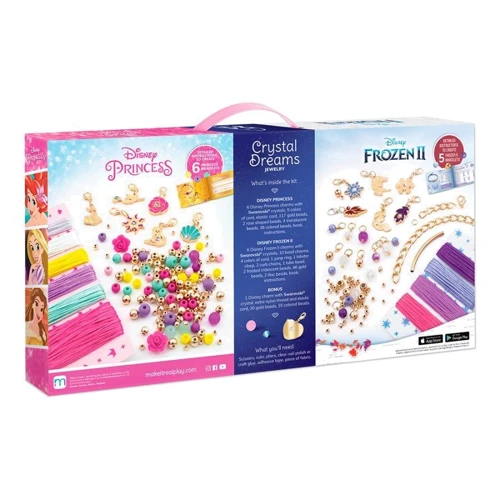 Мега-набір для створення шарм-браслетів Make it Real Disney Frozen 2 & Disney Princess із кристалами Swarovski (MR4382)