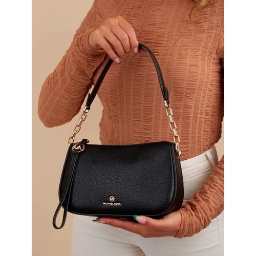 Женская сумка багет Michael Kors LG POUCHETTE черная (32T2GT9U3L001): Тип Сумки