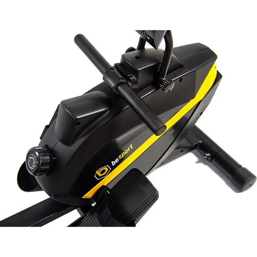 Гребной тренажер Hop-Sport Besport BS-1006R Boater магнитный черно-желтый