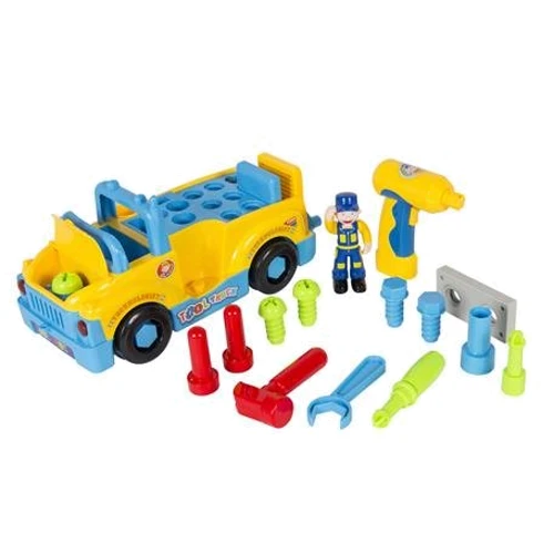 Игрушка-конструктор Hola Toys "Машинка с инструментами" (789)