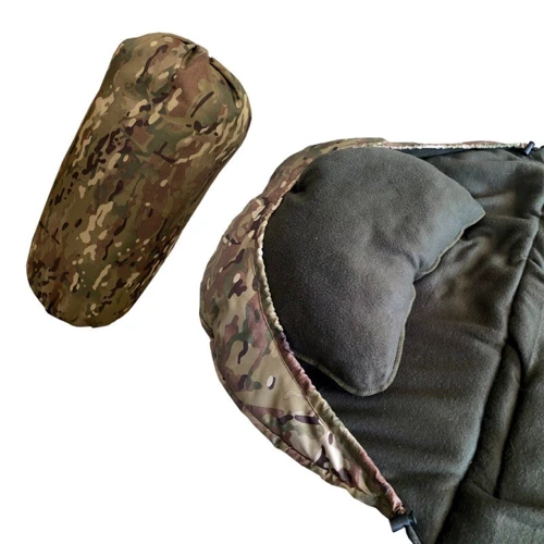 Спальный мешок Sector STR2 Camo зимний с подушкой (4821000005156): Ширина в плечах 45 см