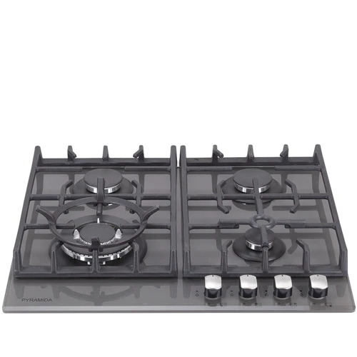 Варочная поверхность газовая Pyramida PFG 647 GRAY LUXE