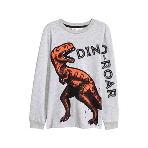 Лонгслів H & M 9Z5599436 170 см сірий