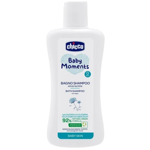 Шампунь Chicco Baby Moments Без слез для тела и волос 200 мл (10590.00)